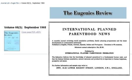 Eugenics Review  Sept 1968 PP