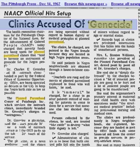 NAACP accuses PP of Genocide