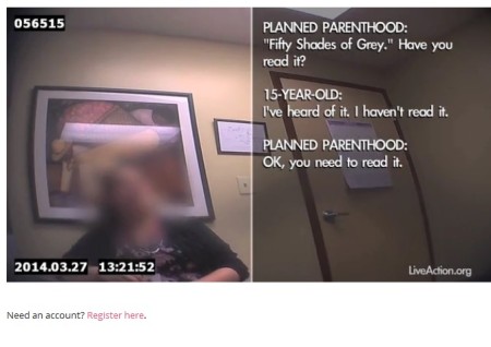 50 Shaed of Grey Planned Parenthood Live Action