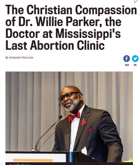 Christian Compassion Abortion Willie Parker