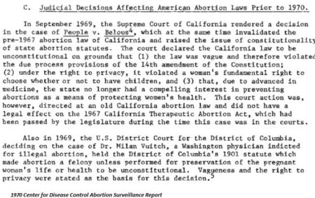 Image: 1969 CDC Judicial Decisions affecting abortion