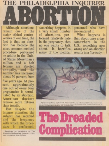 Image: Philadelphia Inquirer abortion and the Dreaded Complication